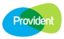 Logo pożyczkodawcy Provident